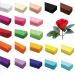 Premium Crepe Paper Party Streamers - 21 Assorted Colors - Large 20 x 3.2Ft per Sheet - Ideal for DIY Flowers, Crafts, Gift Wrapping - Perfect for Birthday, Wedding, and Party Decorations - White - Buy Online on GoSupps.com