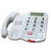 Big Button Corded Telephones Memory Landline Phone with Speed Dialing & Handsfree Speakerphone Large Button Amplified for Seniors Elderly C
