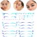 Uonlytech Autocollants Adh sifs pour Fard Paupi res 6 Pi ces Stickers Eyeliner Motifs et toiles Maquillage Temporaire Yeux Bande de Contour Double Paupi re Usage Soir e et Cosplay - Buy Online on GoSupps.com