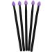 FOMIYES 5pcs Silicone Eyeshadow Brush Makeup Brush Sponge Eyeshadow Brush Eye Cosmetic Brush Simple Suite Purple - Buy Online on GoSupps.com