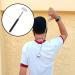 High-Quality Stainless Steel Back Scratcher | Adjustable 20-68cm | Best Black Back Scratchers for Itching Relief - Buy Online on GoSupps.com