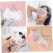 FRCOLOR Unicorn Eye Patch - 2pcs White Plush Sleep Stickers for Restful Eyes | International Shipping Available - Buy Online on GoSupps.com