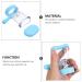 Healifty Glass Cleaner Accessories Set - 6pcs Sky-blue Silicone Cups for Effective Cleaning of Glasses, Makeup Tools, and Bath Containers - Buy Online on GoSupps.com