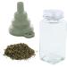 Spice bottle powder + funnel + organic basil 15 g - Buy Online on GoSupps.com