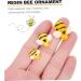 30pcs Simulation Bee Hair Barrettes Hair Clip 3d Resin Slices Resin Bee Ornament Ladybug Child Charm - Buy Online on GoSupps.com