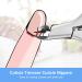 CGBE Professional Nail Skin Pliers - Stainless Steel Cuticle Remover & Nail Shaver with Non-Slip Handle for Precise Nail & Toenail Care - Buy Online on GoSupps.com
