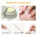 100 Pcs Orange Wood Sticks - Double-Sided Nail Art & Manicure Tools for Perfect Nails | Multifunctional Nail Cutters & Cuticle Care - Buy Online on GoSupps.com