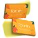 FOMIN - Antibacterial Paper Soap Sheets for Hand Washing - (200 Sheets) Orange Portable Travel Soap Sheets Dissolvable Camping Mini Soap Portable Soap Sheets Orange (Pack of 2)