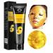 24k Gold Mask Collagen Peel off Face Mask Blackhead Remover Facial Mask Mud Anti Wrinkle Skin Care Face Lifting Firming Moisturize 60g