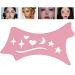 Eyeliners Stencils Wing Tips Flexible Eyeliners Stencils - Reusable Cleaning Cloths Eye Liners Contour for Makeup Beginners & Beauty Lovers Pink