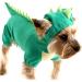 NACOCO Dog Dinosaur Design Costume Green Pet Clothes for Medium & Large Dog (Green L) Large (Pack of 1) Green
