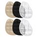 FOMIYES 3 Pairs Forefoot Half Size Pad Shoe Insert Cushion Forefoot Shoe Insert Shoes Too Big Inserts Forefoot Cushion Pad Shoe Tip Filler Metatarsal Shoe Pads Insole Pad Damping Jp Velvet