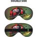 Red Ladybug Daisy Sleep Mask - Soft Adjustable & Breathable Blindfold for Deep Sleep Relaxation Travel & Meditation - Buy Online on GoSupps.com