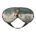 Beach Surf Print Double-Sided Eye Mask Soft and Light Blocking for Enhancing Sleep Quality