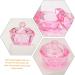 FRCOLOR 4 Pcs Glass Dampen Dish Plate Monomer Dish with Lid Monomer Holder Dappen Dish with Lid Acrylic Liquid Holder Dappen Bowl Acrylic Powder Storage Pink Nail Manicure Tools 4.2x4.2cmx2pcs Pinkx2pcs - Buy Online on GoSupps.com