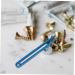 Buy Sosoport 3-Piece Titanium Alloy Mini Tweezers Set | Portable Survival Tool for Hiking | Galvanic Travel Attachments - Blue - Buy Online on GoSupps.com