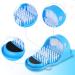 LUITON Foot Scrubber Massager Set - 2 Pack Shower Spa Exfoliating Feet Cleaner Brush for Slipper Massage, Ideal for Cleaning and Exfoliation - Buy Online on GoSupps.com