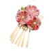Minkissy Kimono-Clips Geisha-hair jewelry Japanese hair clips kimono hair clip torture hair needles japanese hairpin for pink turtled hairpise kimono accessories