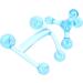 Minkissy 6pcs PVC Button Massager Tool for Neck and Shoulders - Blue | International Shipping Available - Buy Online on GoSupps.com