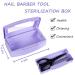 Gusnilo Nail Tool Sterilizer Box - Purple Disinfectant Jar for Nail & Hair Salons - Buy Online on GoSupps.com