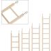 AHANDMAKER Bird Step Wood Ladder Natural Wood Bird Climbing Toys Birds Steps Climbing Bridge Wooden Ladder for Parrot Parakeet Cockatoo Lovebirds Budgie - Buy Online on GoSupps.com