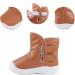 LACOFIA Toddler Winter Snow Boots | Anti-Slip Rubber Sole | Waterproof & Warm | Size 6 UK Child | Brown - Buy Online on GoSupps.com