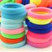 AMPIL 120PCS Seamless Cotton Hair Ties for Women and Girls - Multicolor Elastic Ponytail Holders - Buy Online on GoSupps.com