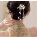 Qoiseys Bell Orchid Chinese Style Retro Tassel Hairpin for Women Bride Wedding Hair Clips for Hair Accessories - Buy Online on GoSupps.com