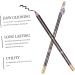 MUSISALY 8pcs Eyebrow Makeup Pencil Wooden Waterproof Eyebrow Pencils Makeup Pencils 1 count (Pack of 1) Coffee - Buy Online on GoSupps.com