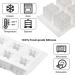 6 Cavity Bubble & 3D Cube Silicone Candle Molds for DIY Craft & Christmas Decoration - Buy Online on GoSupps.com
