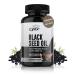 Leaping Lynx Black Seed Oil 1000mg Cold-Pressed Nigella Sativa Softgels for Immune Heart Joint & Skin Health | 120 Softgels (60-Day Supply) | Non-GMO Cold Pressed Black Cumin Seed Oil