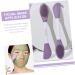 Silicone Cleansing Brush Scrubber Exfoliator Applier Dual Sided Applicator Silicone Applicator Facial Brush Mud Brush Tool Cleasing Milk Facial Plastic - Buy Online on GoSupps.com