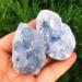 Natural Crystal Rough Natural Crystal Rough Natural Blue Crystal Cave Quartz Celestite Crystal Specimen Cluster Specimen Blue Crystal Cave Home Decoration Decoration 1pcs 90g--100g - Buy Online on GoSupps.com