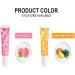 Holzsammlung Moisturizing Lip Oil No-Sticky Lip Gloss Lip Balm Lip Care Fruit Flavoured Lip Oil For Dry Lip's Moisturizing Hydrating And Nourishing(Peach+Pineapple+Avocado+Strawberry+Grape+Cherry) A05# - Buy Online on GoSupps.com