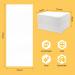 Bozikey 100PCS Disposable Massage Table Sheets - Spa Bed Covers for Estheticians, Tattoo, Waxing - Non-Woven Fabric 71 x 31 (White) - Buy Online on GoSupps.com