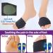 Buy Metatarsal Pads - Anti-Slip Gel Cushions for Foot Pain Relief | Soft Elastic Compression Sleeve for Bunion Metatarsalgia Morton's Neuroma | S Size Black - International Shipping Available - Buy Online on GoSupps.com