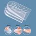 SPORCLO 3 Layer Adjustable Heel Lift Inserts for Supination & Over-Pronation - Medial & Lateral Wedge for Knee Pain Relief | Fits Women 8-12 & Men 7.5-14 - Buy Online on GoSupps.com