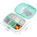 3 Pack 8 Compartments Travel Pill Box Organizer | Daily Portable Medicine Vitamin Holder Container | Moisture Proof Small Pill Case | Pocket Purse Size | Pink+Blue+Green - Buy Online on GoSupps.com
