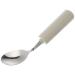 Homecraft Queens Left-Handed Angled Spoon - Lightweight Ergonomic Adaptive Cutlery for Limited Grasp - Easy-to-Grip Handle - Independent Eating Aid - Buy Online on GoSupps.com