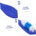 Minkissy Portable Soft Bristle Toothbrush Set - 10 Pack Travel Dental Accessories for Mouth Cleaning - Buy Online on GoSupps.com