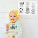 Baogaier Silicone Baby Bibs 3 PCS Set | Waterproof Weaning Bibs for Babies and Toddlers | Easy Clean with Food Catcher Pocket | Soft & Durable Feeding Bibs | Newborn Girl Gift | Pink Blue Yellow - Buy Online on GoSupps.com