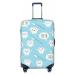 Cute Dentist Dental Hygienist Luggage Cover Stretch Baggage Suitcase Cover Fits 18"-32" Luggages Medium