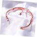 Gatuida Women's Star Cuff Bracelet - High-Quality Crystal Jewelry | Elegant Ros gold Hand Accessories (2pcs 19.5x1.2cm) - Buy Online on GoSupps.com