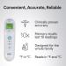 Buy Braun No Touch 3-in-1 Thermometer | Accurate Forehead Liquid & Food Temp Measurement | Color Coded Fever Guidance for All Ages - Buy Online on GoSupps.com