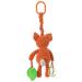 Apricot Lamb Baby Stroller/Car Seat Toy - Plush Fox Character with Rattle Sound & Teether (8.5 Inches) - Buy Online on GoSupps.com
