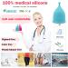 Furuize Sporti Menstrual Cup & Sterilization Cup | 100% Medical Soft Silicone | Prevent Infections & Strengthen Pelvic Floor - Buy Online on GoSupps.com