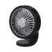 BESPORTBLE Black Fan Fans for Car Portable Fan Aromatherapy Fan Car Mini Cool Fan Small Fan Remover Summer 11X6.5cm Black Desktop Pattern