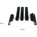 Yes Horse Ceiling Holders - Metal Bracket for Sabrack & Saddle Storage (60 cm Black Swiveling) | Durable Horse Box & Stable Solutions - Buy Online on GoSupps.com