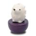 Spiky Hedgehog Non-Electric Ceramic Diffusers for Essential Oils and Aromatherapy Fragrance White Ceramic Diffusers in Car or Desk Office Decor and Small Bathroom at Home Purple Vase