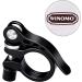WINOMO 28.6mm Quick Release Bicycle Seat Clamp - Aluminum Alloy Road MTB Cycling Bike Seatpost Clamp in Black - Buy Online on GoSupps.com